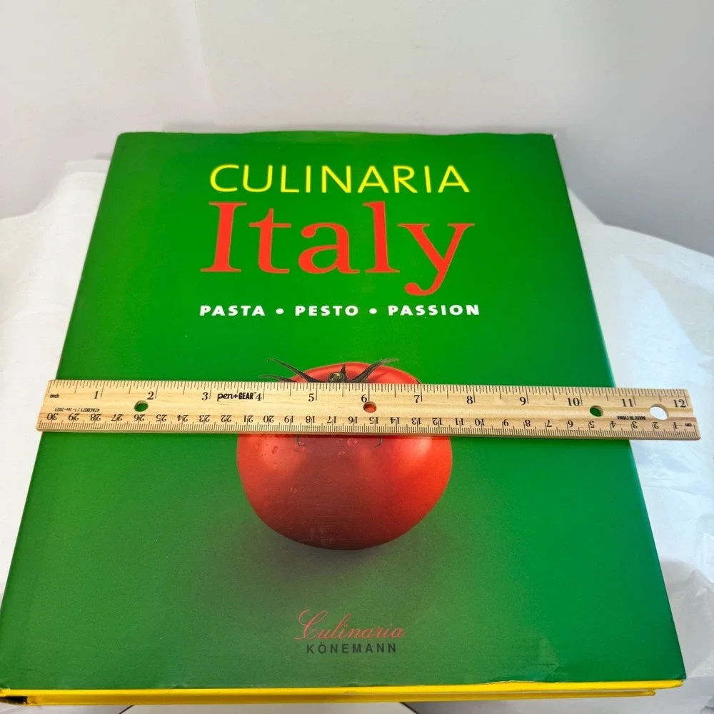 Culinaria Italy: Italian Specialties Hardback Large Book Pasta Pesto Passion
